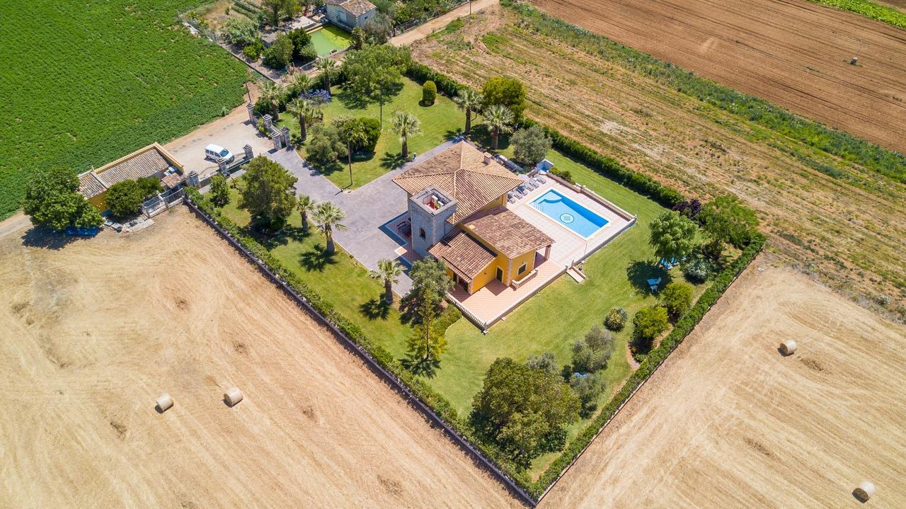 Villa Son Ferragut Sa Pobla Exterior foto